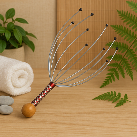 Hand Held Scalp Head Massager