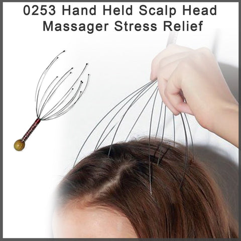 Hand Held Scalp Head Massager