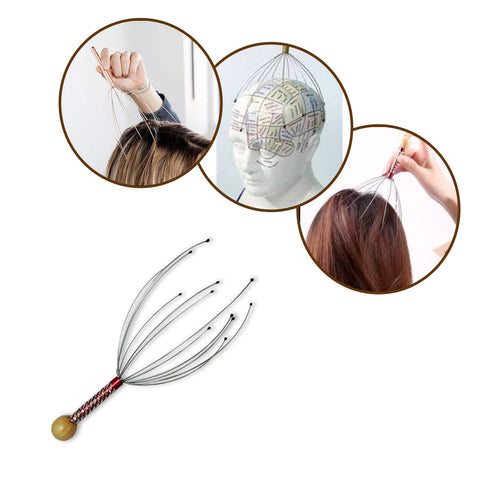 Hand Held Scalp Head Massager
